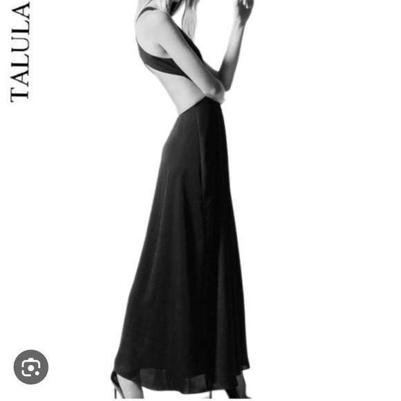 Emerald Backless Floor Length Dress - Picture 1 of 10